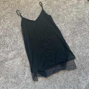 Velocity Elegant Black Mini Dress